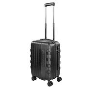 bugatti Galatea Hartschalenkoffer 55x38x23,5 cm - 38L, 4 Rollen mit TSA Zahlenschloss, schwarz