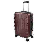 bugatti Galatea Hartschalenkoffer 66x47x26,5 cm - 65L, 4 Rollen mit TSA Zahlenschloss, rot