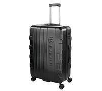 bugatti Galatea Hartschalenkoffer 76x52x29,5 cm - 96L, 4 Rollen mit TSA Zahlenschloss, schwarz