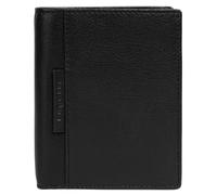 bugatti Geldbörse BLANCA Echt Leder Herren, Damen | RFID Geldbörse, Brieftasche aus Rindleder, Portemonnaie 2-fach klappbar, Geldbeutel mit Münzfach, Kartenetui mit Reißverschluss schwarz | 021944