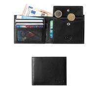 bugatti Geldbörse Herren Leder schwarz, One Size