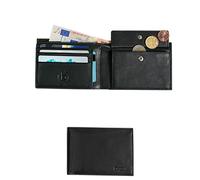 bugatti Geldbörse Herren Leder schwarz, One Size