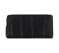 bugatti Geldbörse Ladies Long Wallet with Flap Black schwarz