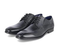 Bugatti Halbschuhe - Gr. 43 - Schwarz - Glattleder