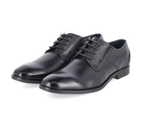 Bugatti Halbschuhe - Gr. 46 - Schwarz - Glattleder