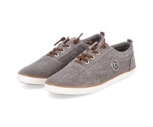 Bugatti Halbschuhe - Gr. 46 - Taupe - Textil