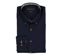 bugatti Hemd Herren Langarm blau, L