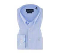 bugatti Hemden Herren Regular Fit Langarm Baumwolle blau, 3XL