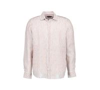 bugatti Hemd Herren Slim Fit Langarm Leinen braun, XL