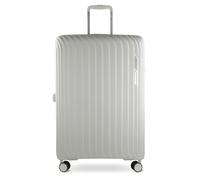 bugatti Hera Hartschalen-Koffer L mit 4-Rollen, Leichter Reise-Koffer aus PP Light in Creme