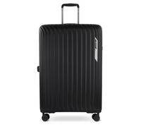 bugatti Hera Hartschalen-Koffer L mit 4-Rollen, Leichter Reise-Koffer aus PP Light in schwarz