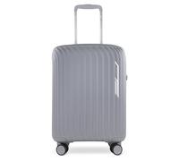 bugatti Hera Hartschalen-Koffer S mit 4-Rollen, Leichter Reise-Koffer aus PP Light, Handgepäck-Trolley, hellgrau