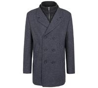 bugatti Herren 228428-24064 Wollmantel, marine, 27 Kurz EU