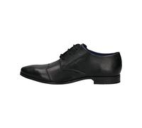 Schnürschuh BUGATTI Gr. 41, schwarz Herren Schuhe Business mit seitlichem Logoschriftzug, Freizeitschuh, Halbschuh, Schnürschuh (92631463-41)