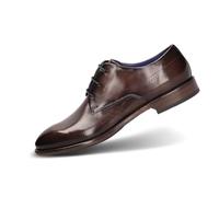 bugatti Herren-311-A5T09-1000-6100-Schnürer,Dark Brown,42