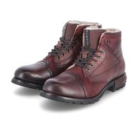 bugatti Herren-321-6115N-3514-3131-Stiefel Warmfutter,dark red/dark red,46