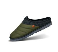 bugatti Herren-321-ANQ61-6969-7111-Slipper,dark green/dark grey,40