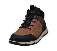 bugatti Herren-341-AC250-5069-6310-Stiefel Warmfutter,cognac/black,43