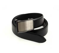 bugatti Domed Leatherbelt with automatic Buckle W80 Black