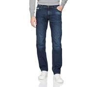bugatti 5-Pocket-Jeans, Gürtelschlaufenbund mit Zip-fly 36, Länge 32 blau Herren Straight Fit Jeans 5-Pocket-Jeans 36, Länge 32 blue, used