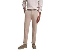 Slim Fit Stoffhose mit Gesäßtaschen 32/32 men Beige
