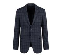 Sakko BUGATTI Gr. 50, blau (marine) Herren Sakkos Casual mit High-Stretch-Funktion (44628335-50)