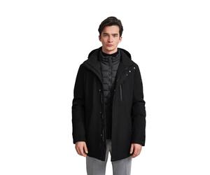 bugatti Herren 673528-61041 Jacke, schwarz, 58