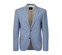 Anzugsakko BUGATTI "Mix & Match", Herren, Gr. 28, blau (320, hellblau), 75% Wolle, 22% Polyester, 3% Elasthan, unifarben, normal, Manschette, Sakkos, Modern Fit (35497844-28) 320, hellblau