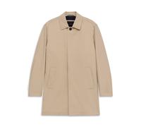 Bugatti Kurzmantel Regular Fit Herren wasserabweisend PFC-frei 67% Baumwolle Gr. 52 Beige