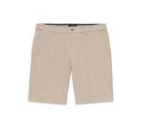Bermudas BUGATTI, Herren, Gr. 56, Normalgrößen, 20, sanftes weiß, 98% Baumwolle, 2% Elasthan, unifarben, regular fit, Hosen Bermudas, Regular Fit aus Baumwolle-Elasthan (77443525-56) 20, sanftes weiß