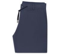 Bermudas BUGATTI "Stretch", Herren, Gr. 48, Normalgrößen, 380, marine, 63% Polyester, 26% Viskose, 8% Polyamid, 3% Elasthan, unifarben, slim fit, Hosen Bermudas, Jersey Premium (94578652-48) 380, mari