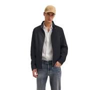 Blouson BUGATTI "DynamicSeries", Herren, Gr. 52, 390, marine, 100% Polyester, unifarben, regular fit, Jacken Blouson, Regular Fit wasserabweisend mit Kapuze (96087301-52) 390, marine