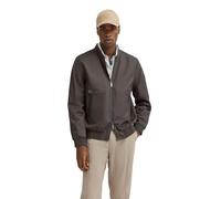 Blouson BUGATTI, Herren, Gr. 52, 60, taupe, 100% Polyester, unifarben, casual, regular fit, Langarm Bündchen, Jacken, mit Collegekragen (18550418-52) 60, taupe