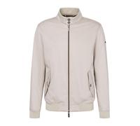Blouson BUGATTI, Herren, Gr. 56, 30, beige, 67% Baumwolle, 30% Polyamid, 3% Elasthan, unifarben, casual, regular fit, Langarm Bündchen, Jacken, mit Stehkragen & Strickdetails (87174369-56) 30, beige