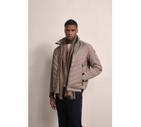Blouson BUGATTI, Herren, Gr. 50, beige, 100% Polyester, unifarben, casual, regular fit, Langarm Bündchen, Jacken, mit Frontsteppung (30151112-50) beige