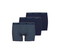 bugatti Trunks Herren Baumwolle blau gemustert, 8 (XXL)