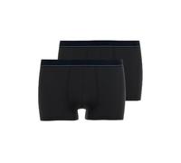 bugatti Herren Boxershorts ohne Eingriff | 2er Pack (DE/NL/SE/PL, Alphanumerisch, XL, Regular, Regular, 930 schwarz dunkel Uni)