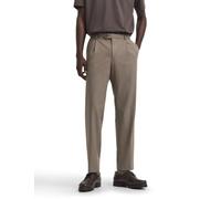 bugatti Herren Bundfaltenhose 1050-26090F | Elio Relaxed Fit Flanelloptik Stretch