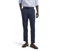 bugatti Herren Bundfaltenhose 1950-16004E Tapered Fit mit Stretch und elastischem Bund