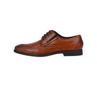 bugatti Herren Businessschuhe, Männer Business Schnürer,Office,büro,Freizeit,Schnuerschuhe,Schnuerer,straßenschuhe,Cognac (6300),43 EU / 8.5 UK