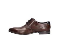bugatti Herren Businessschuhe, Männer Business Schnürer, Wechselfußbett,Freizeit,Schnuerschuhe,Schnuerer,Schnuerung,Dunkelbraun (6100),45 EU / 10 UK
