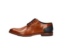 bugatti Herren Businessschuhe, Männer Business Schnürer, Wechselfußbett,lace-up Shoes,schnürschuhe,Anzugschuhe,Office,Cognac (6300),43 EU / 8.5 UK