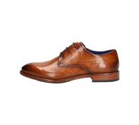 bugatti Herren Businessschuhe, Männer Business Schnürer, Wechselfußbett,Office,Freizeit,Schnuerschuhe,Schnuerer,Low-tie,Cognac (6300),44 EU / 9 UK