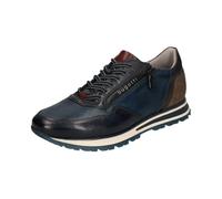 Bugatti Fashion Herren-Schnürhalbschuh Man Blau-Braun-Weiß Größe 44
