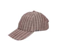bugatti | Herren Cap | Basecap mit Nadelstreifen | 100% Baumwolle | Strapback mit Lederband