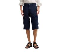 bugatti Herren Cargo-Shorts aus Baumwollstretch mit Pattentaschen
