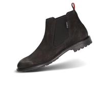 bugatti Chelsea Boots aus Leder mit Label-Detail Modell 'Bonifacio' in Black, Größe 40