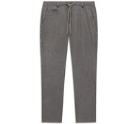 Chinohose BUGATTI "Slim Fit", Herren, Gr. 34, Länge 34, 240, grau, 73% Polyester, 23% Viskose, 4% Elasthan, bedruckt, slim fit, Hosen Chinohose, aus DynamicSeries Jersey (67257923-34) 240, grau