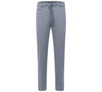 Chinohose BUGATTI, Herren, Gr. 34, Länge 32, grau (240, grau), 88% Polyester, 8% Viskose, 4% Elasthan, unifarben, slim fit, Hosen, mit Kordelzug (57782231-34) 240, grau