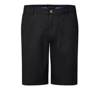 bugatti Shorts Herren Regular Fit Baumwolle schwarz, 50